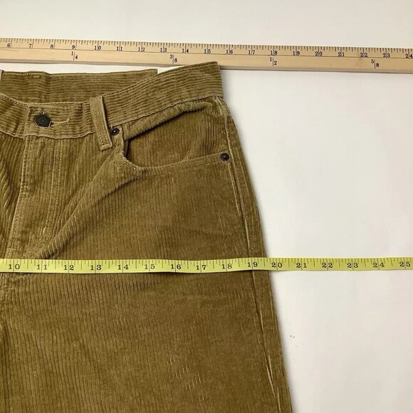 Levis Low Pro Mid Rise Straight Leg Corduroy Jeans Size 29X30 - Picture 8 of 10